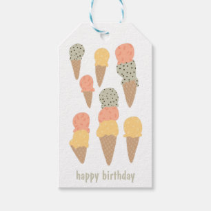 Sweet Gelato Mint Chip Mango Passionfruit CUSTOM Gift Tags
