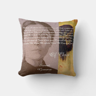 Sweet Gemma Of Christ Cushion