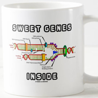 Sweet Genes Inside DNA Replication Humour Coffee Mug