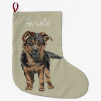 Sweet German Shepherd Puppy Drawing
