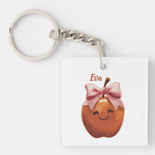 Sweet Gift Apple Key Ring (Front)