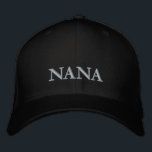 Sweet gift! Nana embroidered cap<br><div class="desc">Nana embroidered cap</div>