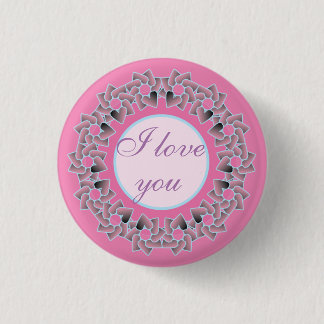 Sweet Gifts and Favours Floral Design 3 Cm Round Badge