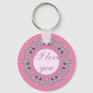 Sweet Gifts and Favours Floral Design. Keychain