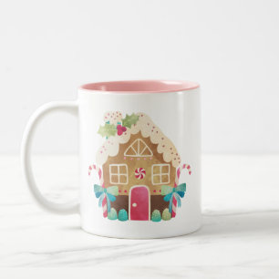 Sweet Gingerbread House Mug