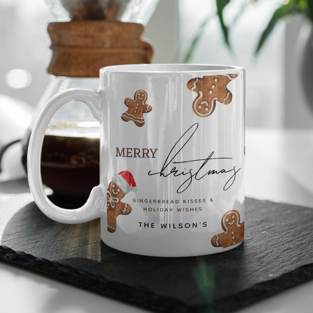 Sweet Gingerbread Man Christmas  Coffee Mug (Creator Uploaded)
