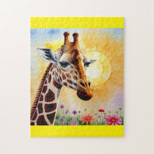 Sweet Giraffe  Jigsaw Puzzle