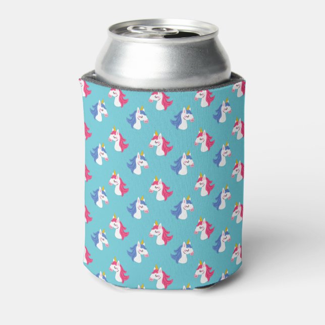 Sweet Girl Horse Unicorns Can Cooler (Can Back)