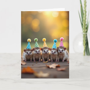 Sweet Golden Hour Animals Card