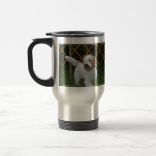Sweet Grand Basset Dog Travel Mug