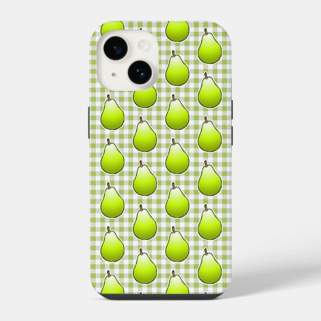 Sweet Green Pear iPhone Case (Back)