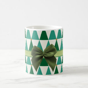 Sweet Green Sparkle Christmas Mug
