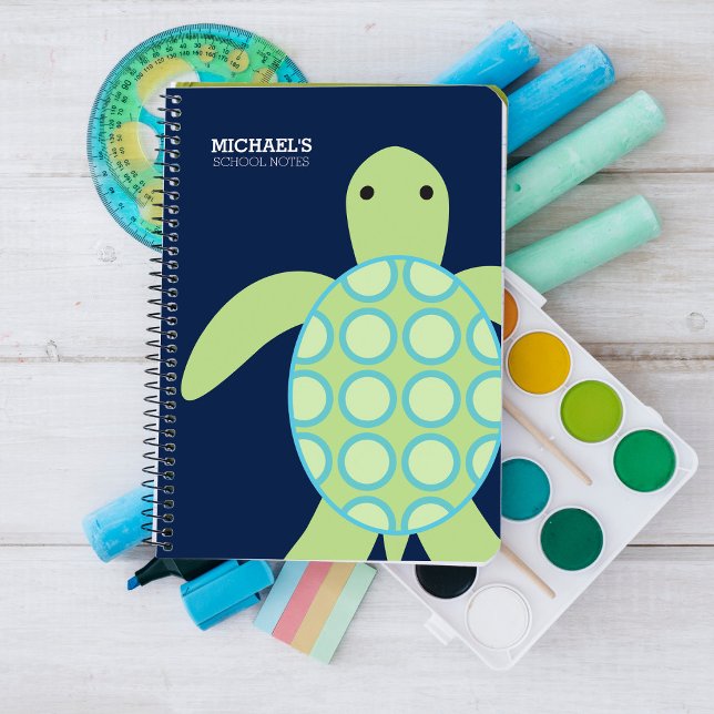 Sweet Green Turtle Notebook (Creator Uploaded)