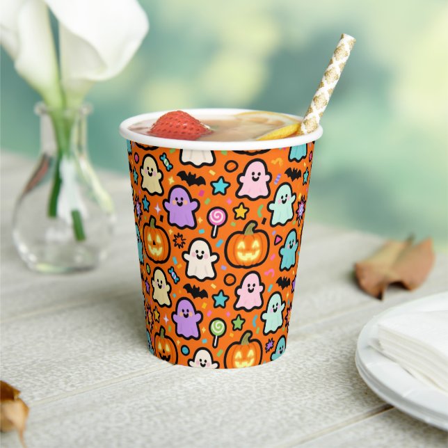 >Sweet Halloween Paper Cases Paper Cups (Insitu)