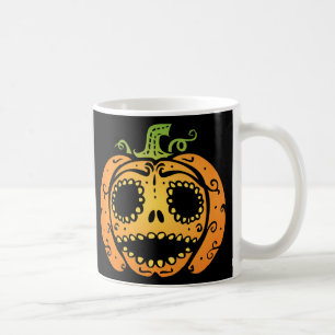 Sweet Halloween Pumpkin Face Coffee Mug