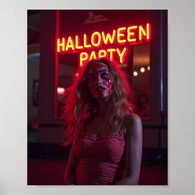Sweet Halloween with You Poster (Front)