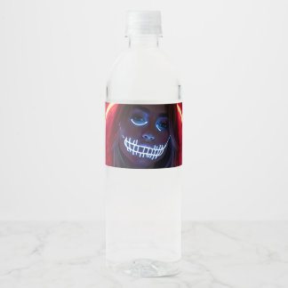 Sweet Halloween with You Water Bottle Label