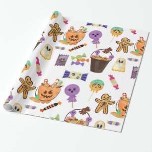 Sweet Halloween Wrapping Paper