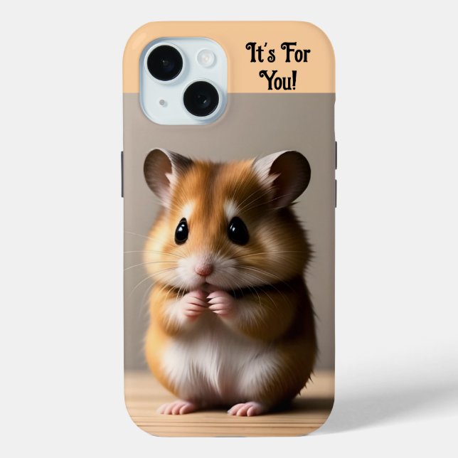 Sweet Hamster iPhone / iPad case (Back)