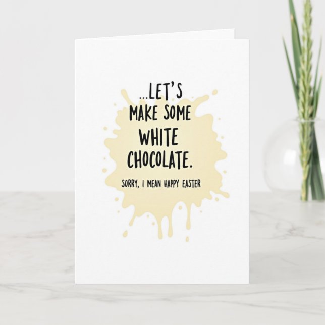 Sweet Happy Easter Card (Front)