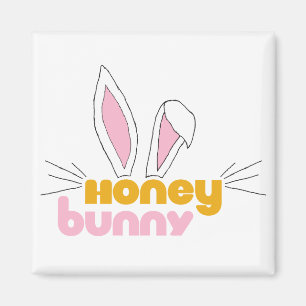 Sweet Happy Hunny Bunny Honey Magnet