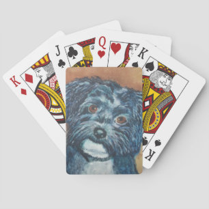 SWEET HAVANESE PUPPY PLAYING CARDS