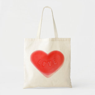 Sweet Heart budget tote bag