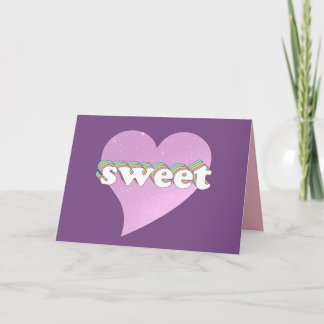 Sweet Heart Card