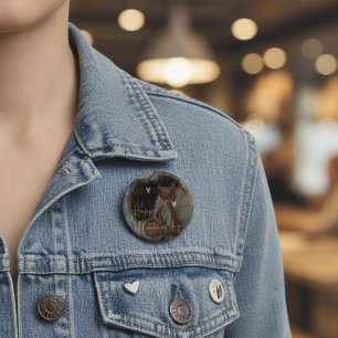 Sweet Heart Happy Valentine Day Romantic Couple  3 Cm Round Badge