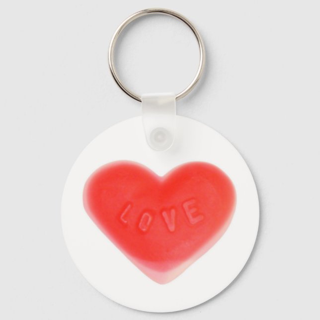 Sweet Heart keychain round (Front)