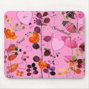 Sweet Heart Mini-Placemat/Mousepad Mouse Mat