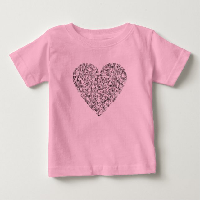 Sweet Heart Pink Shirt (Front)