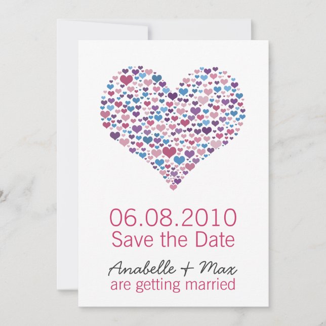 Sweet-Heart Save the Date (Front)