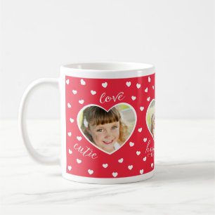 Sweet Hearts 3 Photo Custom Mug