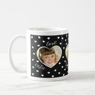 Sweet Hearts 3 Photo Custom Mug