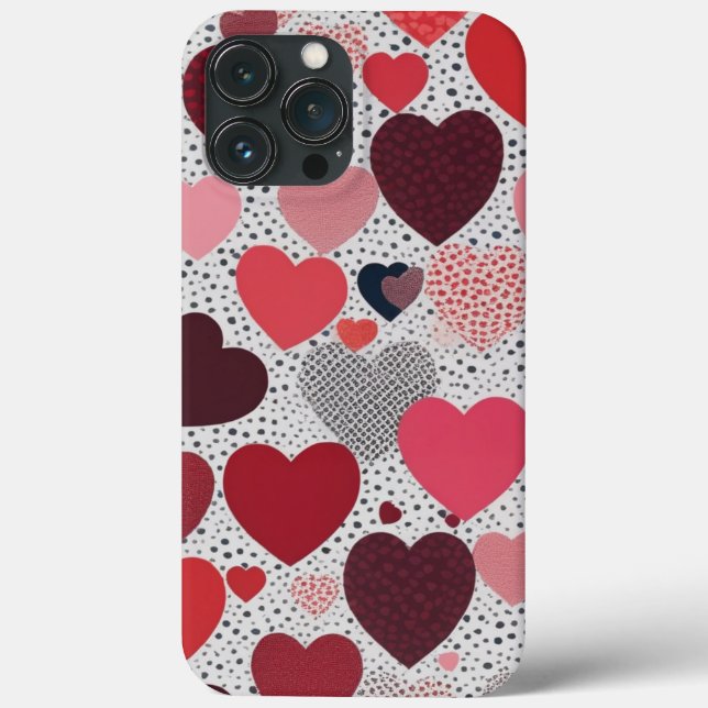 Sweet Hearts Case-Mate iPhone Case (Back)