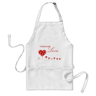 Sweet Hearts - "Cooked with Love" Apron
