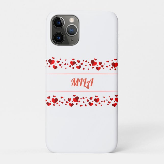 Sweet hearts OtterBox iPhone case (Back)