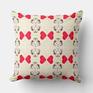 Sweet Hearts Pattern Cushion