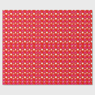 Sweet Hearts Pattern Wrapping Paper