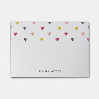 Sweet Hearts Small - Multi Coloured Post-it Notes