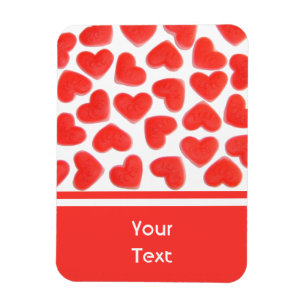 Sweet Hearts 'text' premium magnet