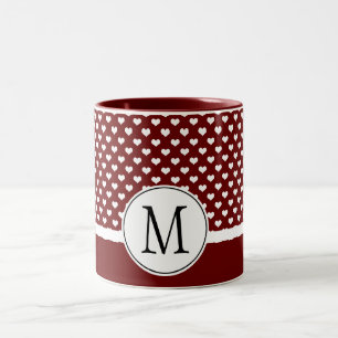 Sweet Hearts Two-Tone Coffee Mug
