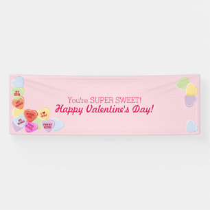 Sweet Hearts Valentines Candy Banner
