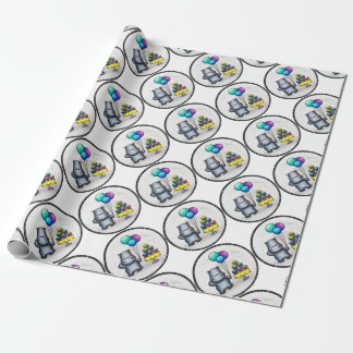 Sweet Hippo Wrapping Paper