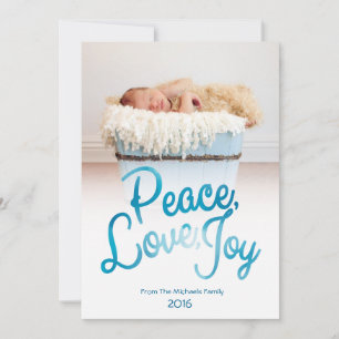 Sweet, Holiday Photo Card and Birth Announcement