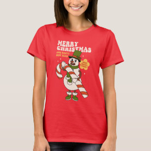 Sweet Holiday Wishes - A Candy Cane Christmas T-Shirt