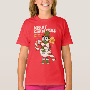Sweet Holiday Wishes - A Candy Cane Christmas T-Shirt