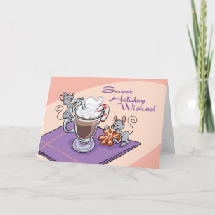 Sweet Holiday Wishes (Blank Inside) Card