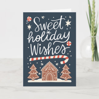 Sweet holiday wishes card